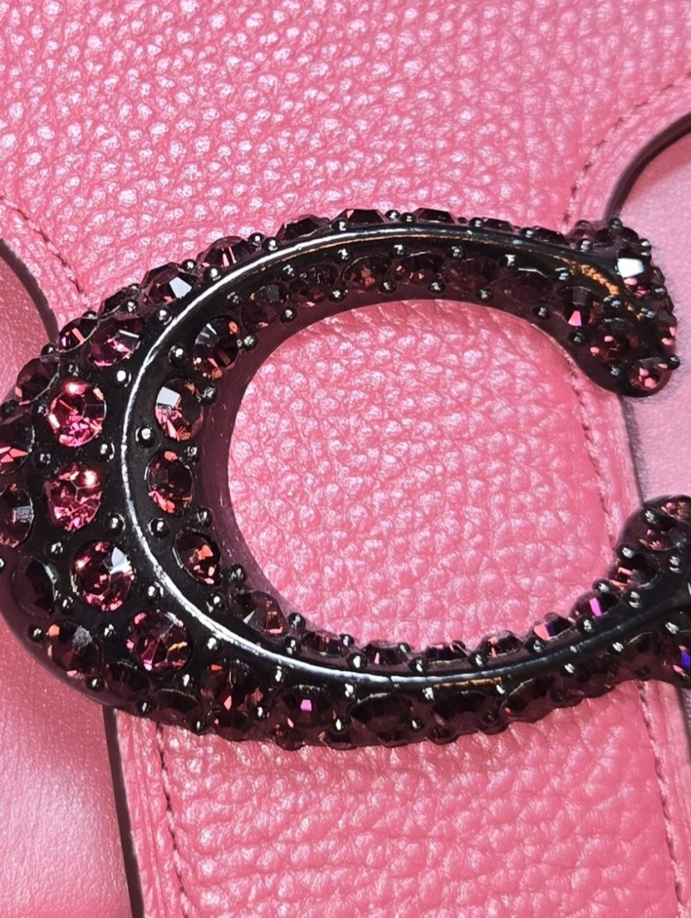 Coach Tabby 26 - Dusty Pink Crystal "C" - Picture 3 of 3